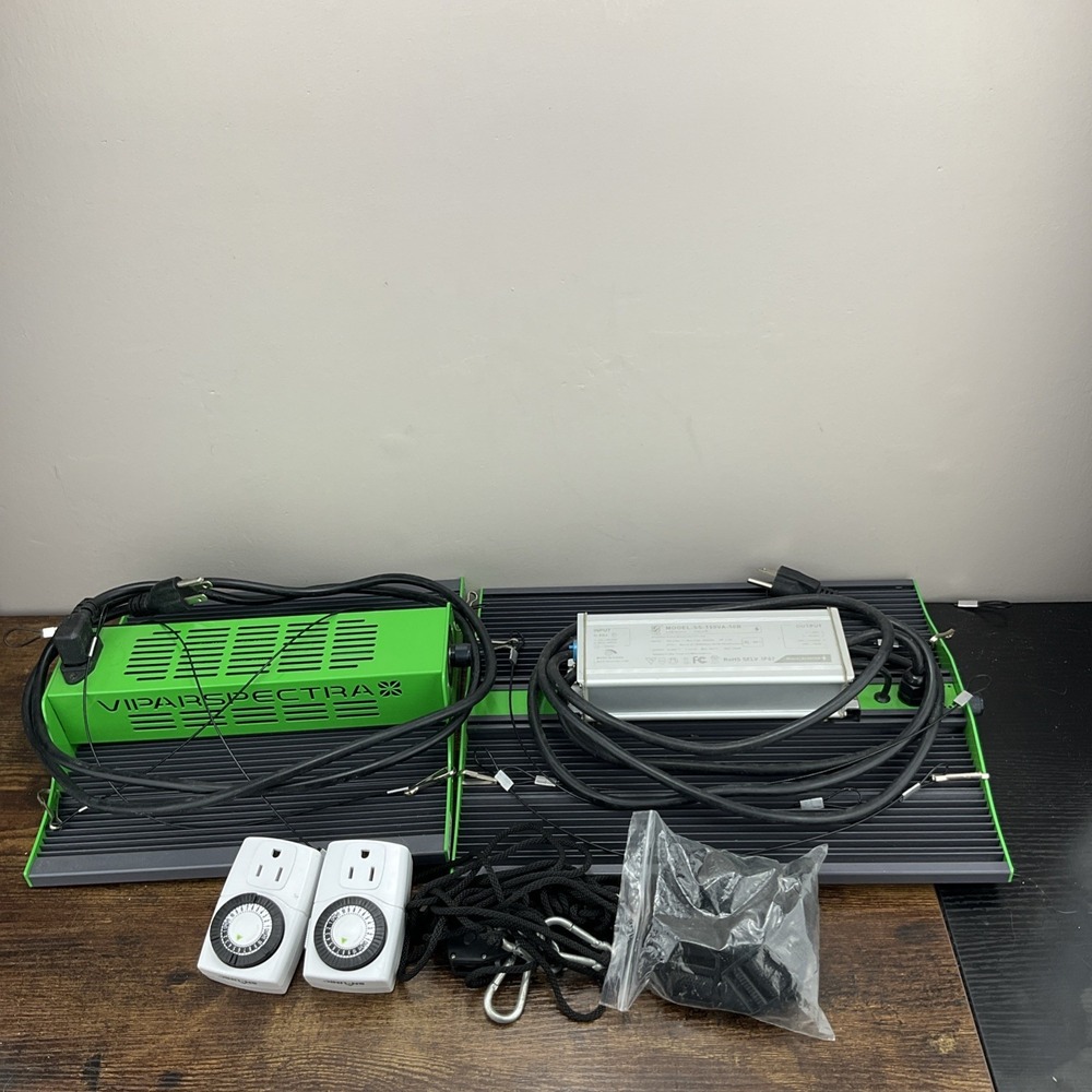 VIPARSPECTRA P600 & P1500 LED Grow Lights Full Spectrum Hydroponic Lamps + Extra